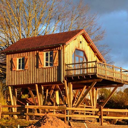 Les Cabanes Des Fontaines Saint-Sernin-du-Bois Zewnętrze zdjęcie