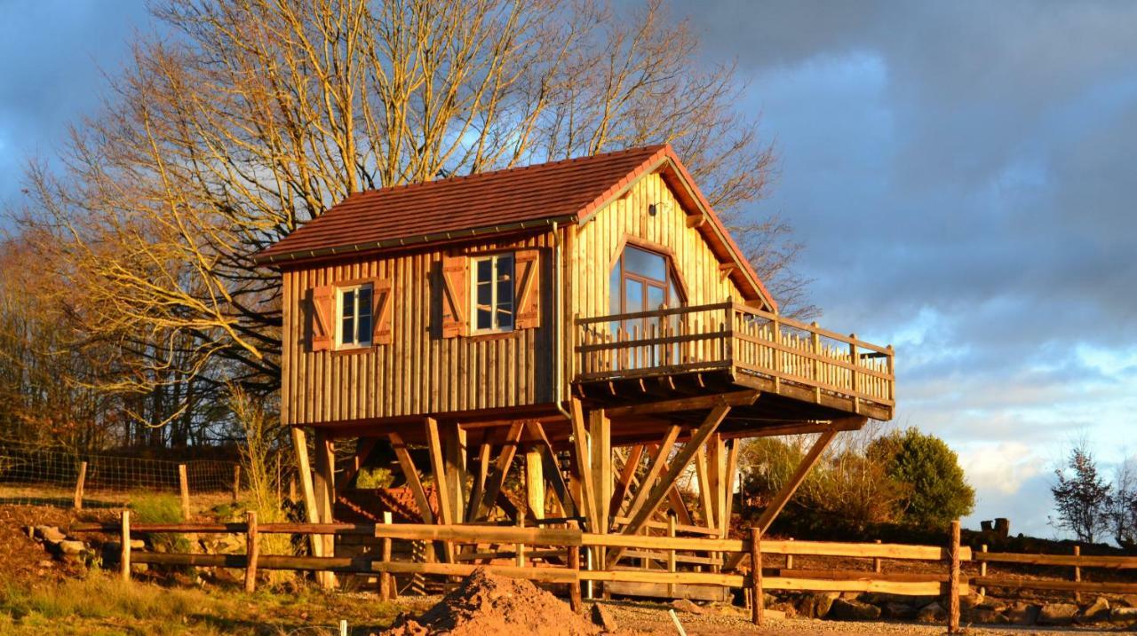 Les Cabanes Des Fontaines Saint-Sernin-du-Bois Zewnętrze zdjęcie