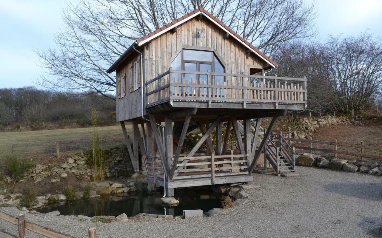 Les Cabanes Des Fontaines Saint-Sernin-du-Bois Zewnętrze zdjęcie